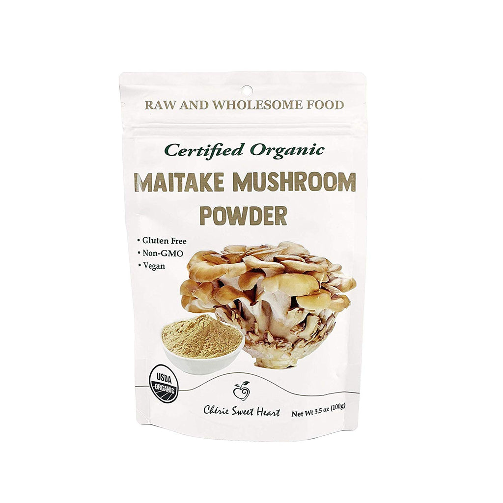 Cherie Sweet Heart Organic Maitake Mushroom Powder (3.5 Ounces)